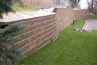 Woodland Heights Retaining Wall