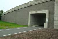 Herrick Street Bridge Retaining Wall