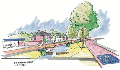 bike path and waterways design bike path and waterways design