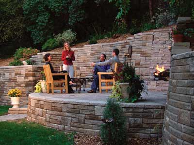 raised patio raised patio