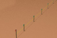 Fence Layout Step 1 Mark the Center of Each Pile Fence Layout Step 1 Mark the Center of Each Pile