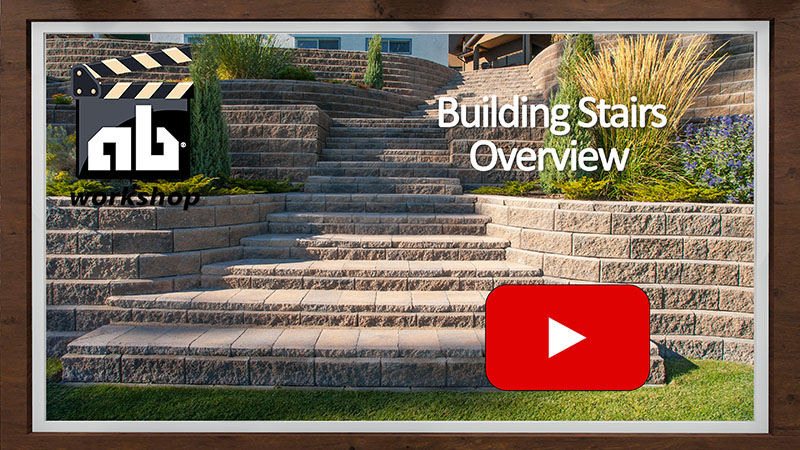  Designing Stairways or Steps to a Retaining Wall Project